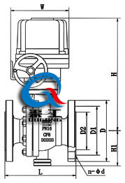 固(gù)定式電(diàn)動球閥 (配HQ)